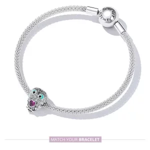 Charms Typu Pandora Śliczna Sowa - SCC2253