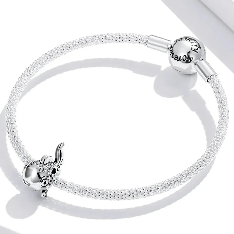 (zdjęcie do) Charms Typu Pandora Śliczna złota rybka - BSC543 - Wyświetl 3