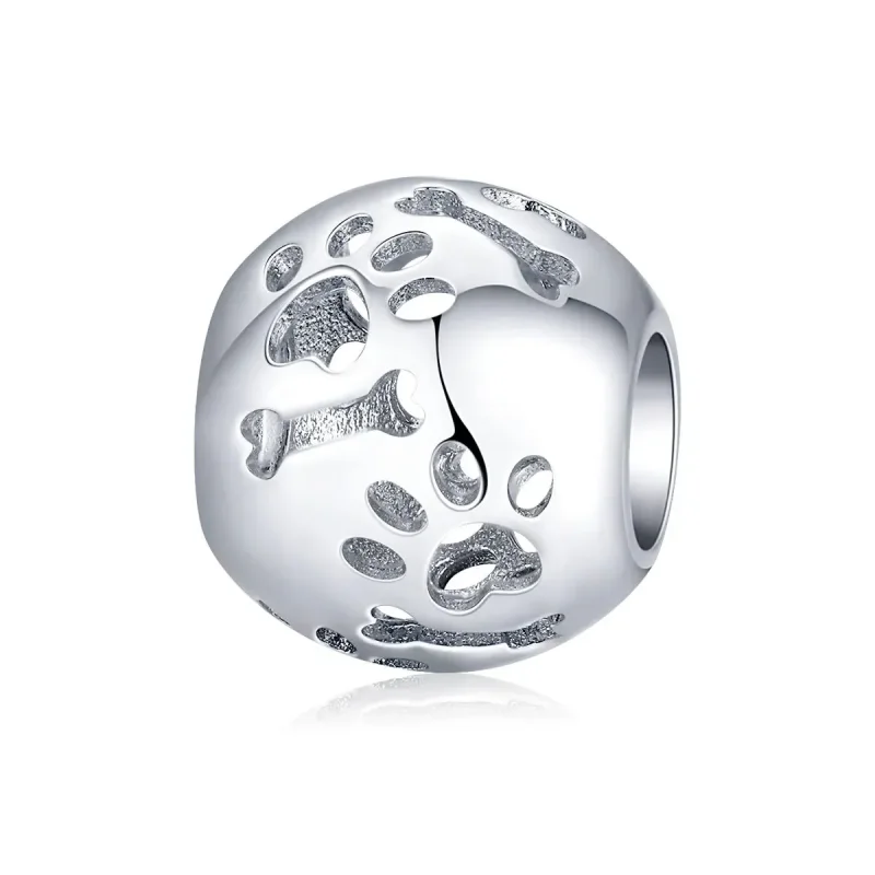(zdjęcie do) Charms Typu Pandora Śliczne ślady zwierzaka - BSC140