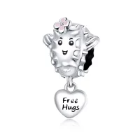 Charms Typu Pandora śliczny kaktus - SCC1642