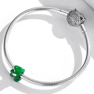 Charms Typu Pandora Śliczny krokodyl - SCC2008