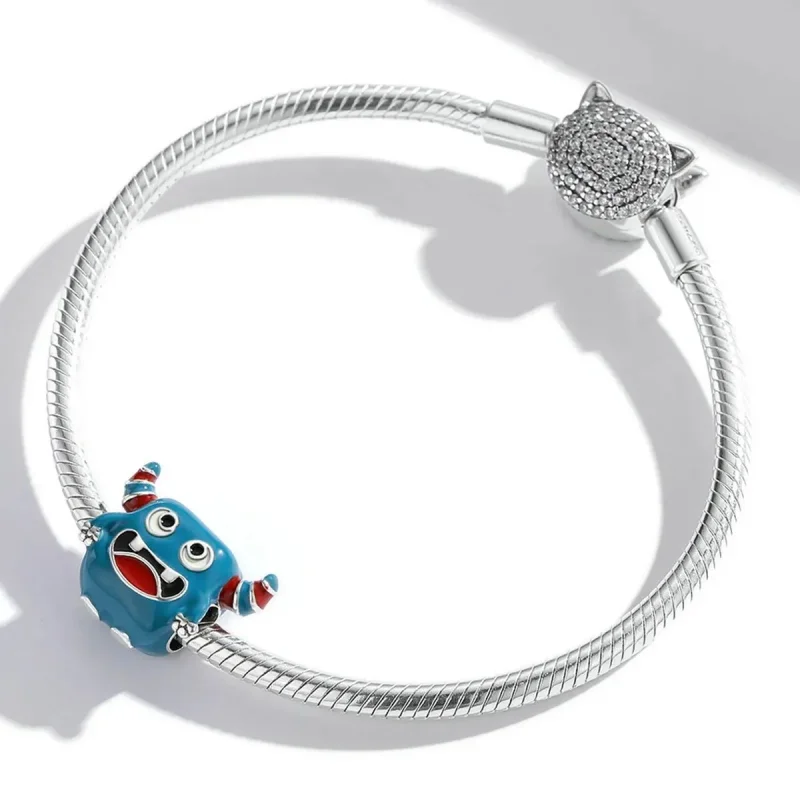 (zdjęcie do) Charms Typu Pandora Śliczny potwór - SCC2055 - Wyświetl 3