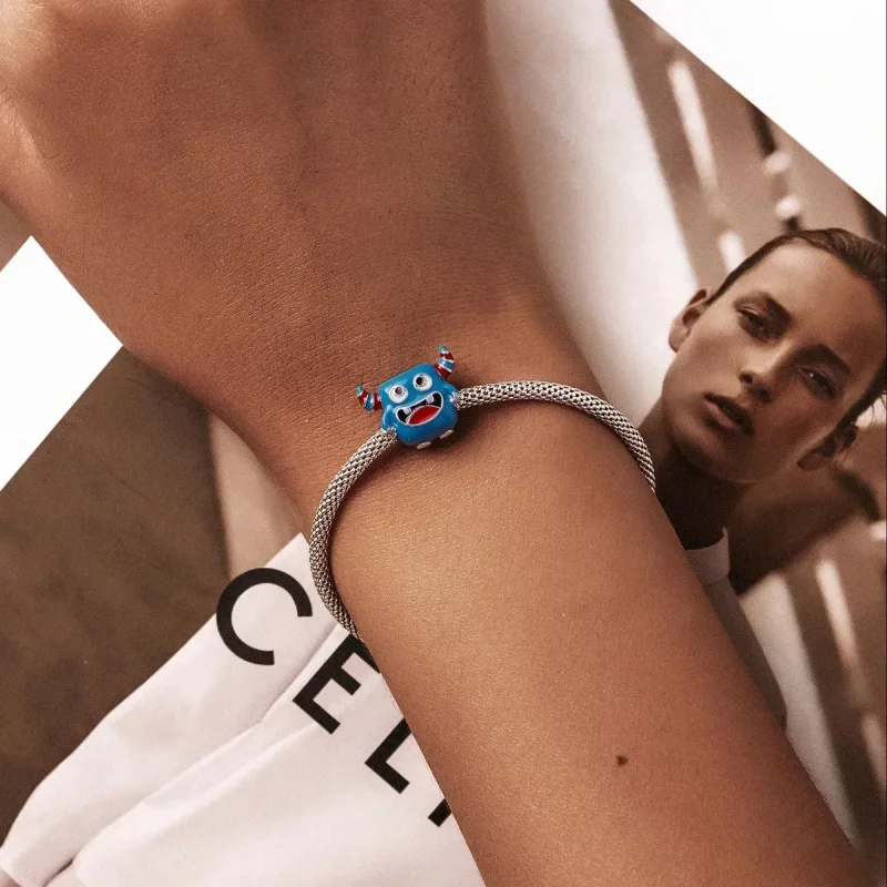 (zdjęcie do) Charms Typu Pandora Śliczny potwór - SCC2055 - Wyświetl 5
