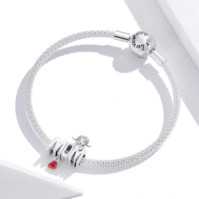 (zdjęcie do) Charms Typu Pandora Listy do mamy - SCC1461 - Wyświetl 2