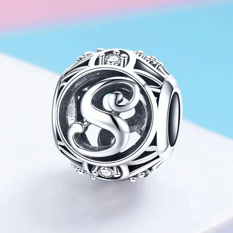 (zdjęcie do) Charms Typu Pandora Listy - SCC738-S - Wyświetl 2