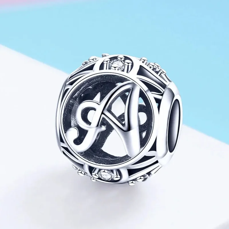 (zdjęcie do) Charms Typu Pandora Litera a - SCC738-A - Wyświetl 2