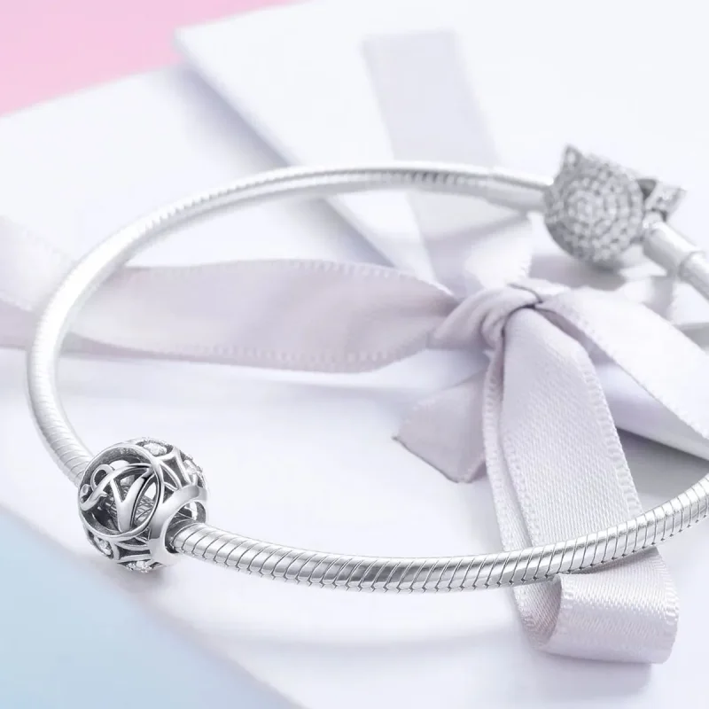(zdjęcie do) Charms Typu Pandora Litera a - SCC738-A - Wyświetl 4