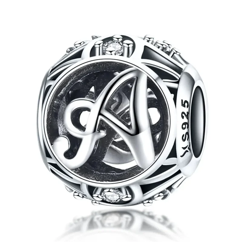 (zdjęcie do) Charms Typu Pandora Litera a - SCC738-A