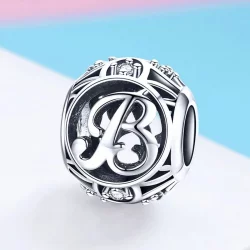 Charms Typu Pandora Litera b - SCC738-B