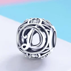 Charms Typu Pandora Litera-D - SCC738-D