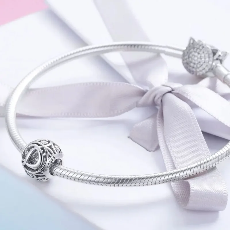 (zdjęcie do) Charms Typu Pandora Litera-D - SCC738-D - Wyświetl 4