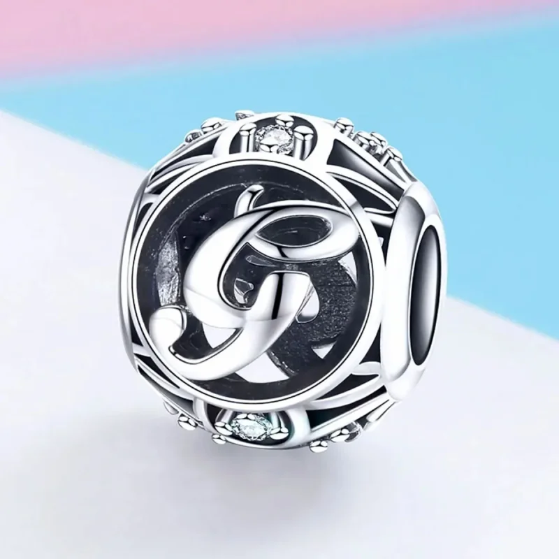 (zdjęcie do) Charms Typu Pandora Litera-G - SCC738-G - Wyświetl 2