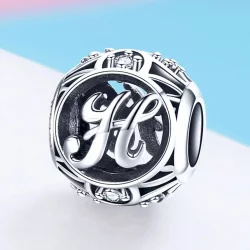 Charms Typu Pandora Litera H - SCC738-H