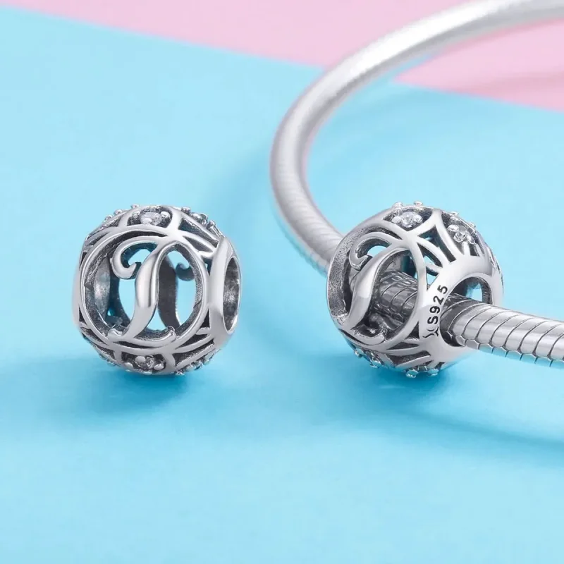 (zdjęcie do) Charms Typu Pandora Litera-I - SCC738-I - Wyświetl 3