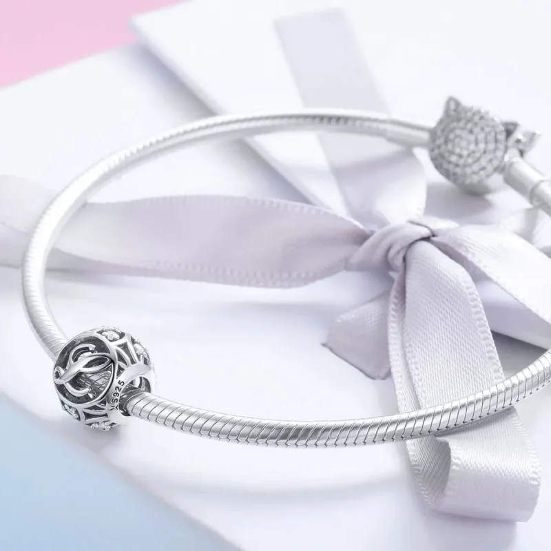 (zdjęcie do) Charms Typu Pandora Litera-L - SCC738-L - Wyświetl 4