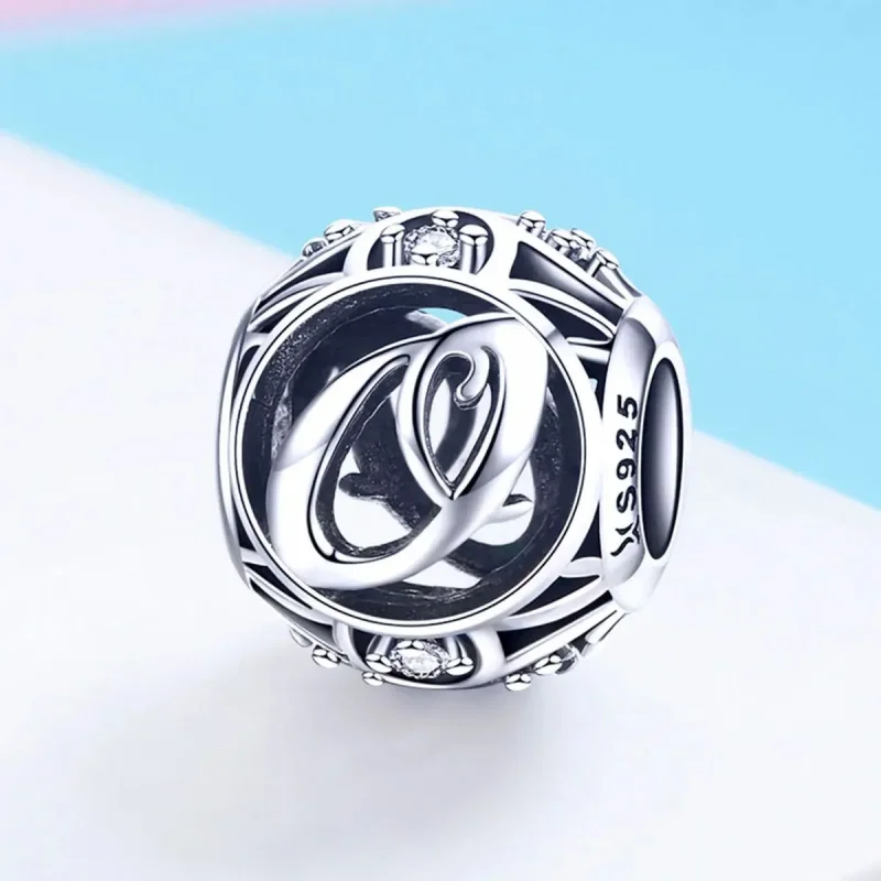 (zdjęcie do) Charms Typu Pandora Litera-O - SCC738-O - Wyświetl 2