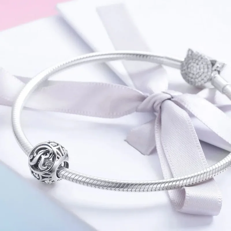 (zdjęcie do) Charms Typu Pandora Litera-R - SCC738-R - Wyświetl 4