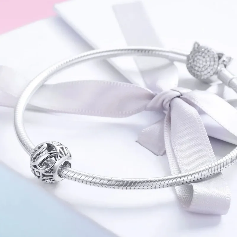 (zdjęcie do) Charms Typu Pandora Litera-U - SCC738-U - Wyświetl 4
