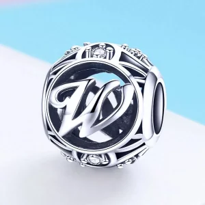 Charms Typu Pandora Litera w - SCC738-W