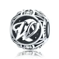Charms Typu Pandora Litera w - SCC738-W