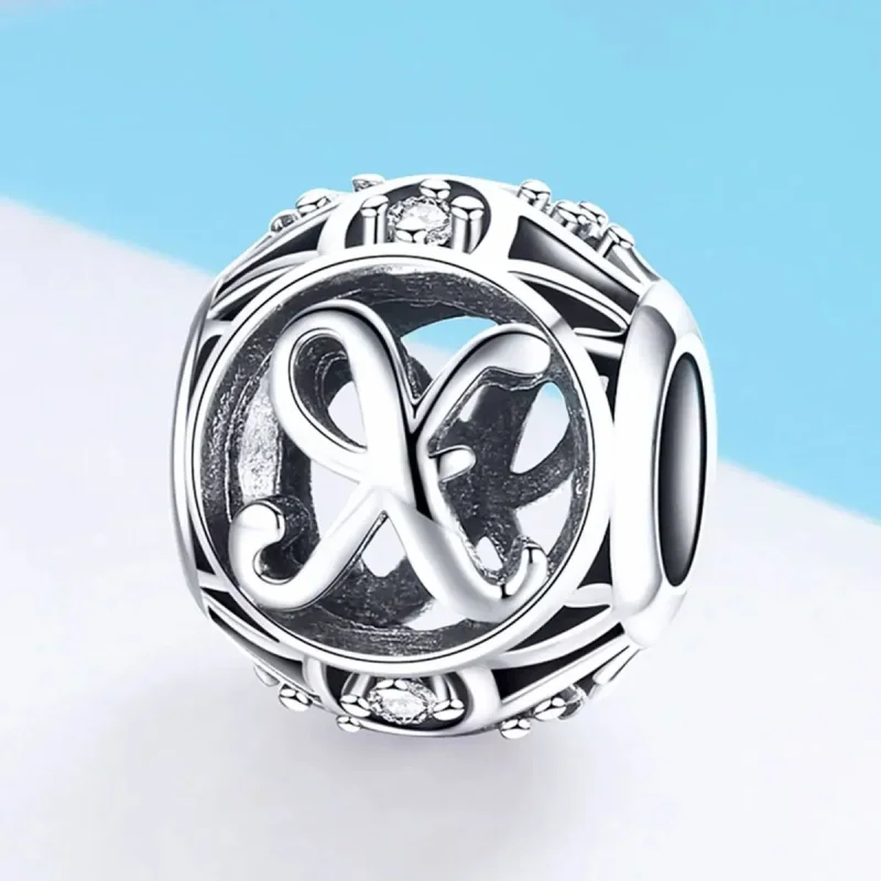 (zdjęcie do) Charms Typu Pandora Litera-X - SCC738-X - Wyświetl 2