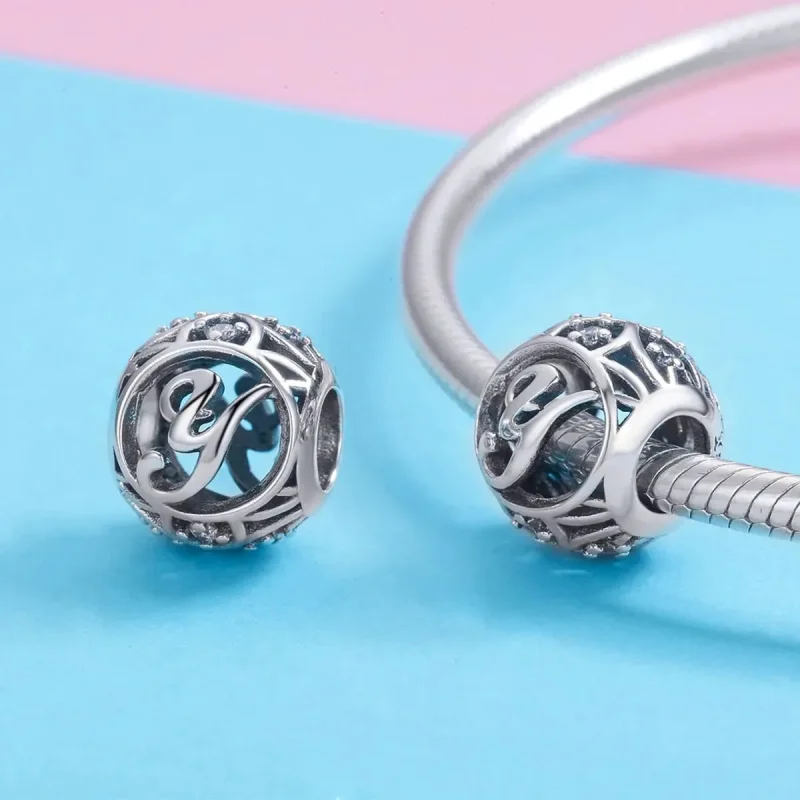 (zdjęcie do) Charms Typu Pandora Litera-Y - SCC738-Y - Wyświetl 3