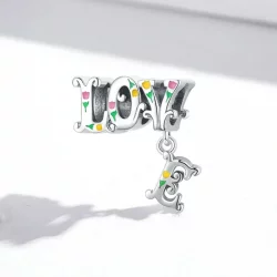 Charms Typu Pandora Litery trójwymiarowe - BSC518