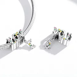 Charms Typu Pandora Litery trójwymiarowe - BSC518