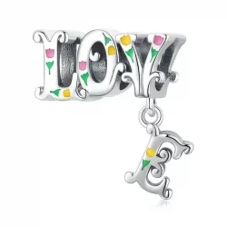 Charms Typu Pandora Litery trójwymiarowe - BSC518