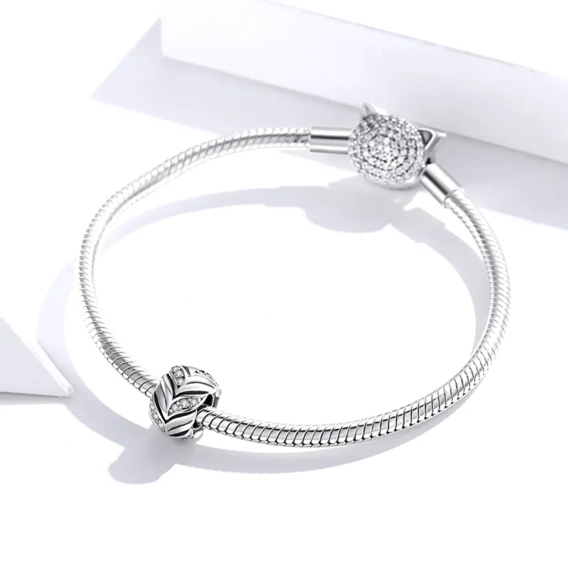 (zdjęcie do) Charms Typu Pandora Lśniące kłosy pszenicy - SCC1614 - Wyświetl 3