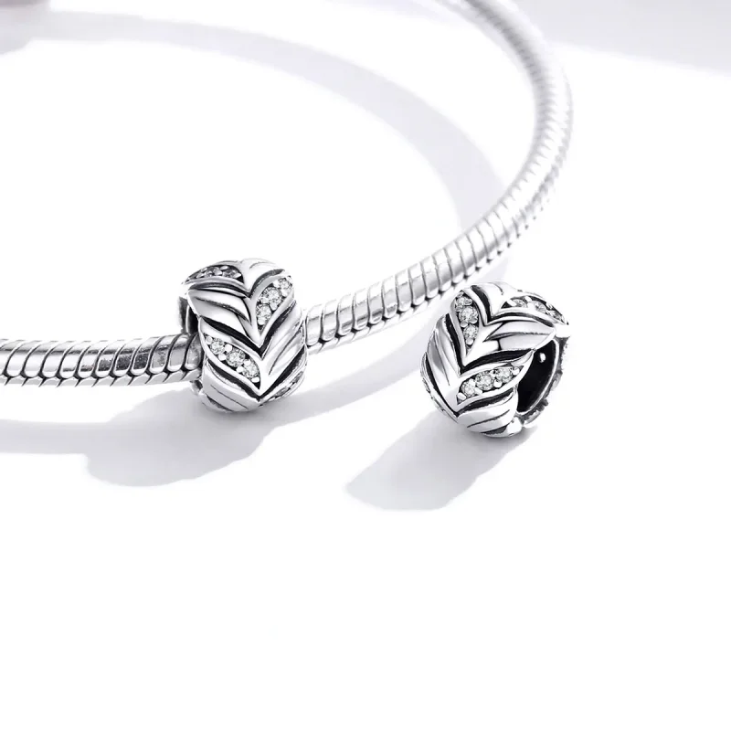 (zdjęcie do) Charms Typu Pandora Lśniące kłosy pszenicy - SCC1614 - Wyświetl 4