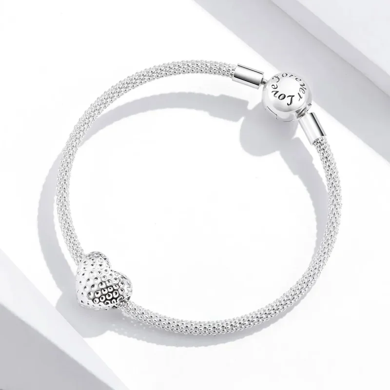 (zdjęcie do) Charms Typu Pandora Lśniące Serce - SCC1587 - Wyświetl 3