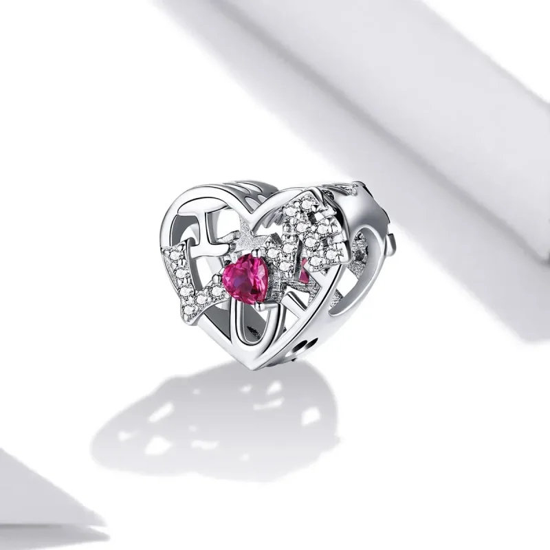 (zdjęcie do) Charms Typu Pandora Lśnij miłością - BSC479 - Wyświetl 2