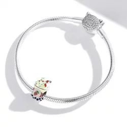 Charms Typu Pandora Lodowa Herbata Mleczna - SCC1947