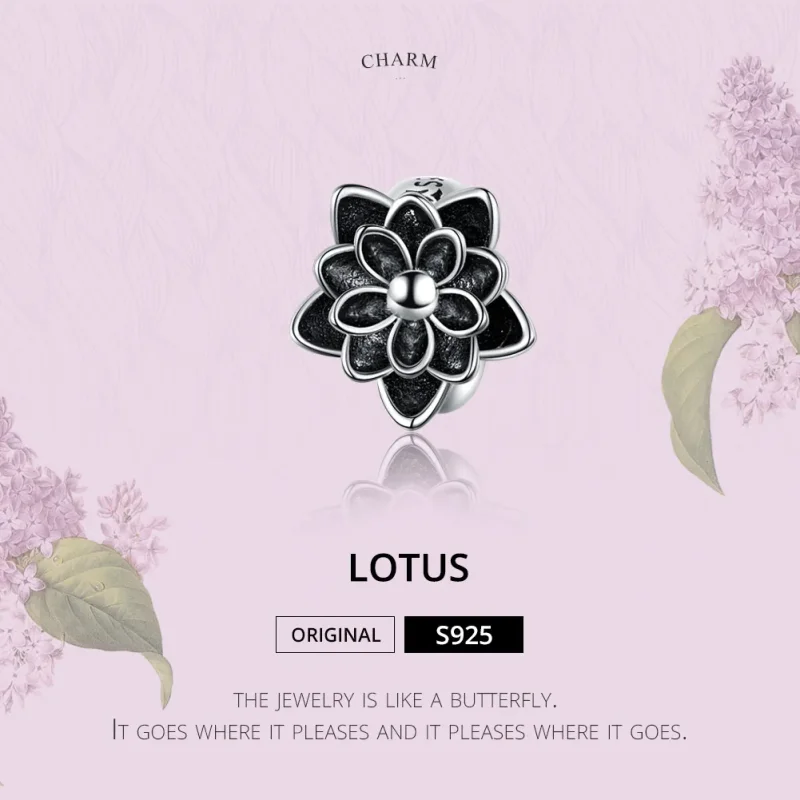 (zdjęcie do) Charms Typu Pandora Lotos - SCC1196 - Wyświetl 2