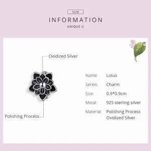 Charms Typu Pandora Lotos - SCC1196