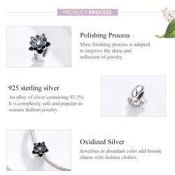 Charms Typu Pandora Lotos - SCC1196