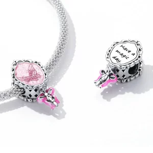 Charms Typu Pandora lustro księżniczki - SCC2205