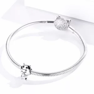 Charms Typu Pandora Mała krowa - SCC1574