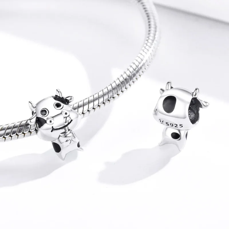 (zdjęcie do) Charms Typu Pandora Mała krowa - SCC1574 - Wyświetl 4