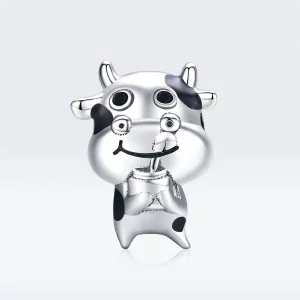 Charms Typu Pandora Mała krowa - SCC1574