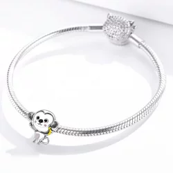 Charms Typu Pandora Mała małpka - SCC1575
