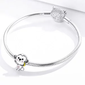 Charms Typu Pandora Mała małpka - SCC1575