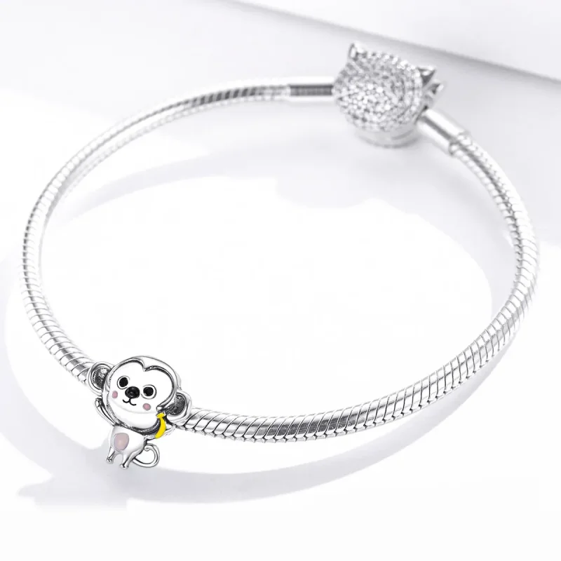 (zdjęcie do) Charms Typu Pandora Mała małpka - SCC1575 - Wyświetl 3