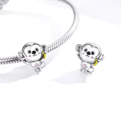 Charms Typu Pandora Mała małpka - SCC1575