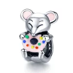 Charms Typu Pandora Mała mysz - SCC1318