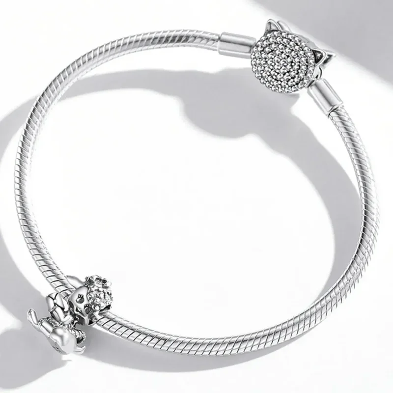 (zdjęcie do) Charms Typu Pandora Mała owieczka w stylu zachodnim - SCC2043 - Wyświetl 3