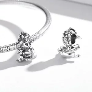 Charms Typu Pandora Mała owieczka w stylu zachodnim - SCC2043