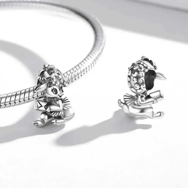 (zdjęcie do) Charms Typu Pandora Mała owieczka w stylu zachodnim - SCC2043 - Wyświetl 4