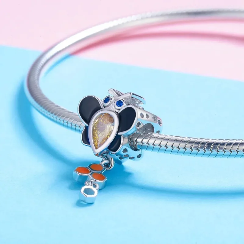 (zdjęcie do) Charms Typu Pandora Mała pszczółka - BSC009 - Wyświetl 3